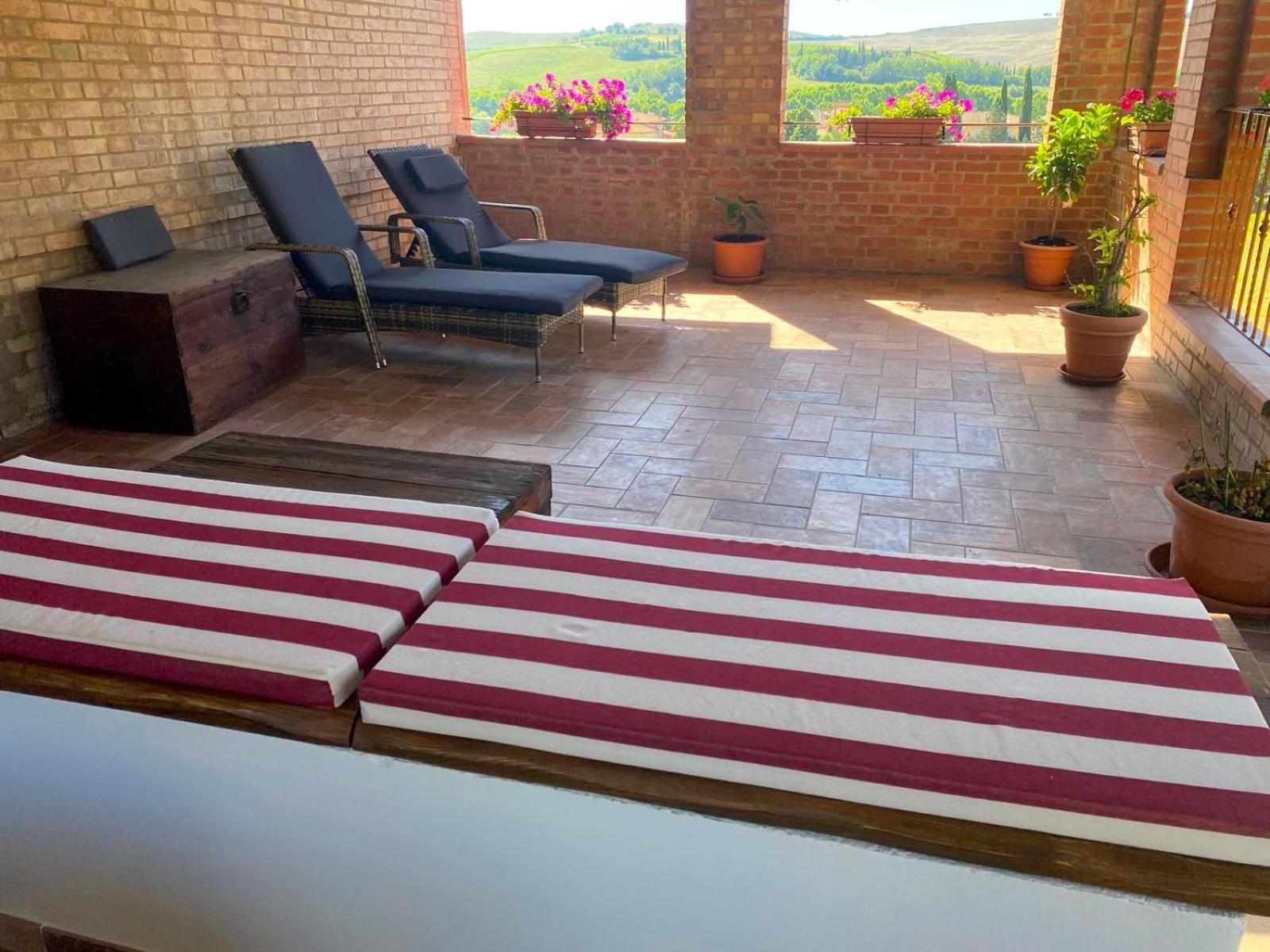 I Due Cipressi Guest House Torrenieri ห้อง รูปภาพ